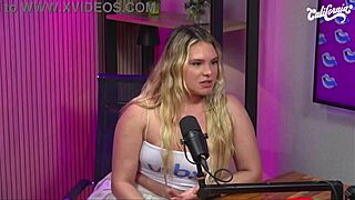 damn, those big tit blonde and latina lesbians went all out in lingerie