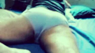 a hot guy streams his wild flashing show from private adult chat room