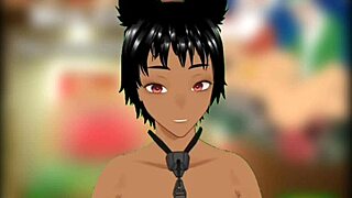 Unfaithful mrs claus sneaks from santa craving futanari tits and pussy fuck