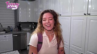 river lynn discovers ecstasy under stepdad's guiding touch