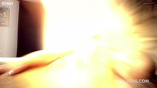 Monika Fox takes balls-deep anal DAP buttrose squirting and swallows in 4on1