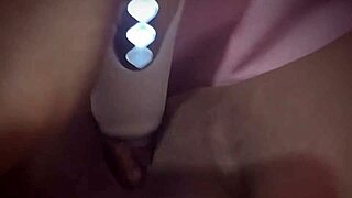 She masturbates her wet pussy with a dildo sounding so good