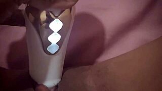 She masturbates her wet pussy with a dildo sounding so good