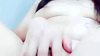 Hot Chinese Goddess Rabbit's Butterfly Pussy Raw Fucked Bareback HD