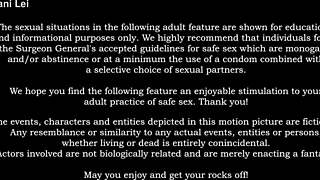 Petite milf flaunts camel toe in steamy trailer tease