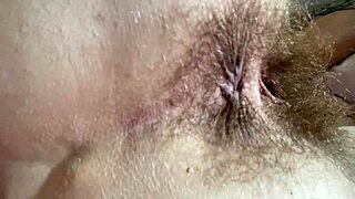 Ever seen a super hairy ASSHOLE up close like this fetish dream with narrow waist?