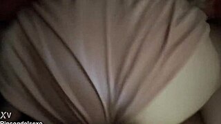amateur chubby babe orgasms hard on cock in 1on1 fuck