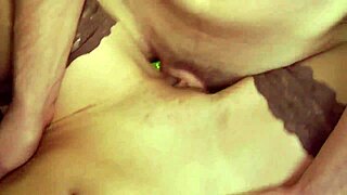 Amateur Blonde Teen Couple's Tight Pussy Cowgirl Ride Ends in Facial Cumshot Tease Part 3