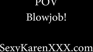 wanna see this sultry cougar karen fisher suck cock n take cumshot?