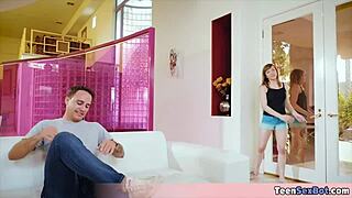 Stepsis Too Short Needs Bro's Comforting Cock