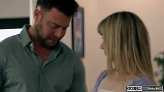 stepdad vows to fuck the smile off stepdaughter's face rough