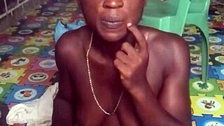 crazybitch twerks naked ass then rams big dildo deep in pussy and hole