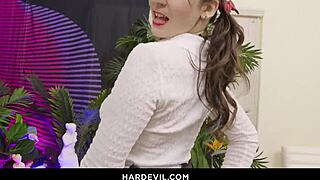 Vile Vixen Fucks Dorian Del Islas Monster Cock Ass To Mouth