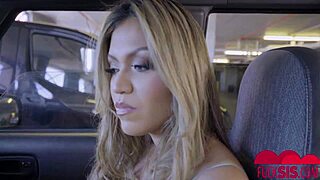 Nicole rey sneaks stepsis secrets with bent over pounding