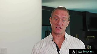 naughty river lynn slathers stepdad's cock in nuru oil then rides it bent over deep.