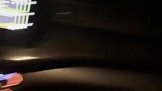 roadside stranger flashes her ass begging for quick suck