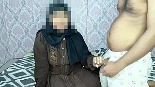 hijabi muslim stepsis fucks hindu stepbro on rakshabandhan