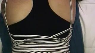 Oh man my booty looks so hot bent over in slow mo pov...