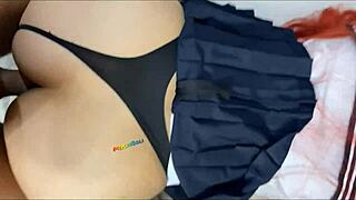 mi cuñada perdió la apuesta y me da su coñito rápido... ¡tu novio ya viene!