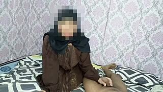 hijabi muslim stepsis fucks hindu stepbro on rakshabandhan