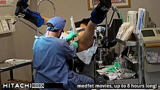 whoa freshman phoenix rose squirms from doctor's hitachi wand orgasm tampa