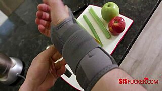 damn ebony stepsis sucks and fucks my broken boner good!