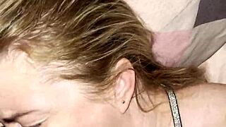 woke up to stepson shoving his monster cock deep in my sleepy mouth early morning