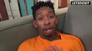 Huge Tits Latina Caught Naked Craves BBC Receptionist Pound!