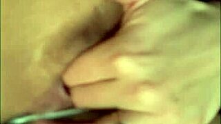 Beautiful Mexican Latina Schoolgirl Masturbates with Dildo Waiting for Teacher