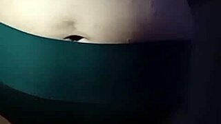 Chubby Indian Mommy Masturbates Big Tits in Hot Video Chat.