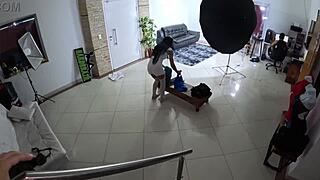 Clarissa Santana's first time feels so good