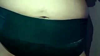 Chubby Indian Mommy Masturbates Big Tits in Hot Video Chat.