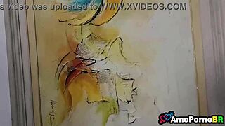 brazilian brunette screams in ecstasy as he grabs her waist pounding that small tits ass