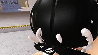 two naughty blondes brunettes grope then cowgirl ride his cock hard!