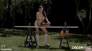 katrina moreno's massive tits beg for creampie workout 💦🍑