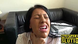 i'm craving that submissive bimbo's big ass drilled deep in garage bondage