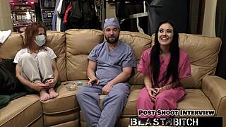 how bad do you want blaise celeste's double blowjob cum blast nurse pov?