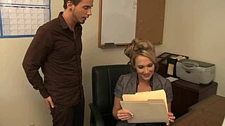 Blonde Cougar's Massive Tits Bounce as Big Cock Fills Shaved Pussy Deep!