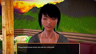 Redhead with big ass and tits gets intense massage play