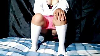 mexican schoolgirl sends hot masturbation pack her ass n pussy heat me up