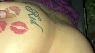 lightskin ebony step-sis sucks my cock n gets creampied outside b4 her date w boyfriend... damn nice ass