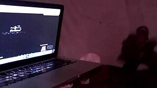 richard banks watches lesbians lick pussies handjob cunnilingus masturbation