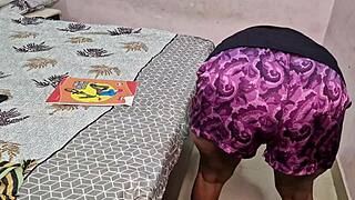 schoolgirl bends for tutor's cock after homework fail