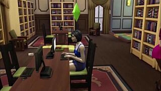 Carmen's First Customers Tease Anal