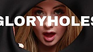 gorgeous british blonde takes massive strapon pounding deep