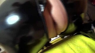 she's tied up helpless as we ravage her milf holes with anal creampie and rough pounding