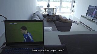 hey stepsis wanted padel play so i smashed her with racket and balls