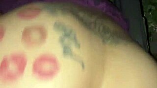 lightskin ebony step-sis sucks my cock n gets creampied outside b4 her date w boyfriend... damn nice ass