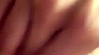 petite girlfriend masturbates hairy beaver for cash