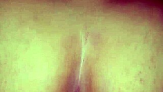 Neighborhood Puta Hides Moans With Loud TV During Rough Pussy Slam